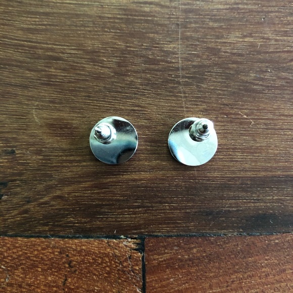 Earrings with ferns - Picture 3 of 4